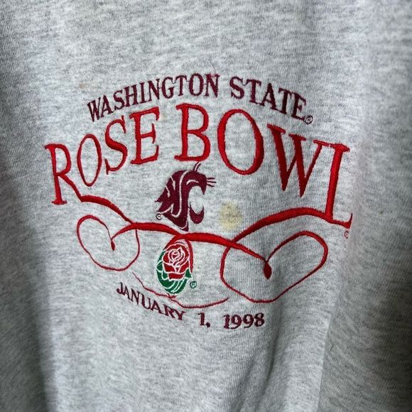 VTG 1998 WSU Cougars Rosebowl Crewneck XL - Picture 2 of 4